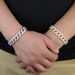 Men's Jewelry 15mm Single Row Zircon Cuban Chain Men's Fashion Hip Hop Accessories Hip Hop Bracelet_ipsvogv.com
