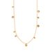 Women's Jewelry Medieval Wishing Pool Gold Coin Glitter Beads Sweater Chain Autumn And Winter Necklace Titanium Steel Silver Whale Rain_ipsvogv.com
