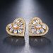 Unisex Single Product Zircon Earrings Inlaid With Sweet Love Earrings_ipsvogv.com