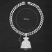 Money Bag USD Coin Symbol Pendant Cuban Alloy Personalized Men's Necklace_ipsvogv.com