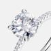 Dazzling Moissanite Engagement Ring S925 Silver Full Of Colored Gemstones Couple Ring Simple And Fashionable_ipsvogv.com