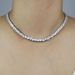 Women's Jewelry Fashion Trend New Asymmetrical Heart Shaped Zircon Necklace_ipsvogv.com