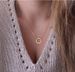 Small ring clavicle chain pendant women's simple short Joker necklace fashion sweet Japanese Korean Accessories Wholesale_ipsvogv.com