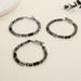 New Stainless Steel OT Buckle Tiger Eye Obsidian Men's Fashion Personality Hip Hop Beaded Accessories Bracelet_ipsvogv.com