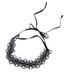 Lingerie Accessories Sexy Lace Water-Soluble Hollow Edge Strap Collar Chain Choker Ribbon Bowknot Neck Ring_ipsvogv.com