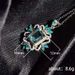 Cao Shi Recommends Sea Blue Zircon Pendant For Accessories, High-end Light Luxury Popular Necklace_ipsvogv.com