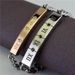 Roman Numerals Couple Bracelets Men And Women Titanium Steel Inlaid Diamond Hand Jewelry B015_ipsvogv.com