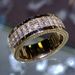 Cao Shi's Hot Selling Micro Inlaid Gold Trendy Men's And Women's Ring Business Event Jewelry_ipsvogv.com