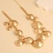 Fashionable Textured Metal Glossy Round Pendant Design Heavy Chain Clavicle Necklace_ipsvogv.com