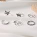 New Handicraft Butterfly Heart Hollow Open 6-piece Set_ipsvogv.com