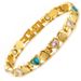 Men's Jewelry Fashion Luxury Double Heart Diamond Heart Shaped Strong Magnetic Stainless Steel Bracelet Jewelry_ipsvogv.com