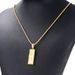 MGOLD WE TRUST Australia hot selling gold bar pendant necklace hip hop fashion accessories_ipsvogv.com