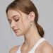 Cao Shi Inlaid Zircon Pearl Earrings For Women, Fashionable And Elegant Temperament Earrings, Daily Matching_ipsvogv.com