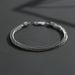 Thick Foxtail Men's Bracelet Personality Trend Hip Hop Style Bracelet Simple Domineering Chopin Round Snake Bone Men's Bracelet_ipsvogv.com