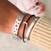 Natural Iron Alloy Gold Hollow Star Moon Wax Rope Three-layer Women's Bracelet_ipsvogv.com