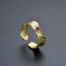 Unisex Jewelry Fashion Simple Color Retention Irregular Ring Opening Adjustable Unisex Hand Jewelry Net Red Ins Style Light Luxury Style_ipsvogv.com