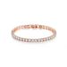 Zircon Bracelet Single Row 4mm Round Full Diamond Tennis Chain Hip Hop Jewelry Tennis Bracelet_ipsvogv.com
