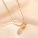 Matte Round Bead Necklace For Women, New Titanium Steel Color Not Fading, Light Luxury Niche Design, Collarbone Chain,_ipsvogv.com