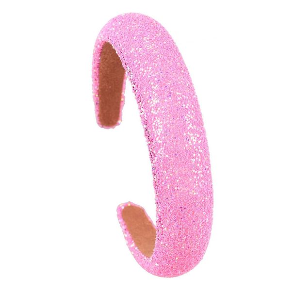 Headband Wide edge Headband Fabric sponge colorful rice beads hair accessories Trend party headwear_ipsvogv.com