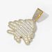 New Block Rock Candy Diamond Creative Christmas Tree Pendant, Hip-hop Men's Niche Atmosphere Accessory_ipsvogv.com