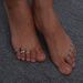Jewelry New Carved Hollow Multi Element 7-piece Set Of Ring And Foot Decoration_ipsvogv.com