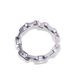 Hip Hop Ins Titanium Steel Personality Trend Men And Women The Same Color Combination Stainless Steel Square Lock Quenching Bracelet_ipsvogv.com