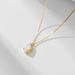 Women's Jewelry S925 Sterling Silver Water Drop Zircon Necklace Light Luxury Ins Niche Design High End Simple Pendant Clavicle Chain_ipsvogv.com