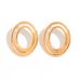 High-end Sense Personality Exaggerated Circle Geometric Hollow Jewelry Earrings_ipsvogv.com