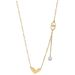 Colorless Temperament, Love Collarbone Chain, Ins, Cool Minimalist Zircon Tassel Necklace, Versatile For Female Internet_ipsvogv.com