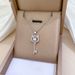 Steel 【 Titanium 】 Cat Key Zircon Light Luxury Temperament Gorgeous Full Diamond Necklace Women's Versatile Collarbone 【 】_ipsvogv.com
