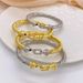 Retro Horseshoe lock cable collar and versatile bracelet_ipsvogv.com