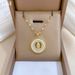 【 】 Shell Head Zircon Light Luxury Charm Gorgeous Full Diamond Necklace Women's Versatile Clavicle Titanium Steel Chain_ipsvogv.com