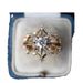 Sanjie's New Star And Moon Shaped Italian Style Ring, Niche Zircon French Jewelry, Ins Ring For Women_ipsvogv.com