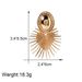 Exaggerated gold ins earrings F21170_ipsvogv.com