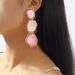 Wind new style for women, long style, simple, irregular, crystal inlaid, niche design, earrings, earrings_ipsvogv.com