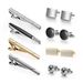 Cufflinks And Tie Clips Set Cross Border Hot Selling Fashion Simple And Elegant Men's Formal French Shirt Accessories_ipsvogv.com