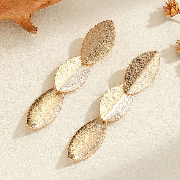 Long Geometric Tassel Gold Versatile Elegant Light Luxury Simple And Stylish 2024 New Drop Earrings_ipsvogv.com