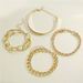 4-Piece Layered Chain Bracelet Set For Women - Minimalist Metal Jewelry In Gold & Silver_ipsvogv.com