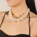 Exaggerated Necklace Cross Border Simple Pearl Clavicle Chain Source Factory Choker_ipsvogv.com
