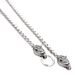 Straight Viking Titanium Necklace BSK Chain Popular Jewelry Stainless Steel Thor Hammer Pendant_ipsvogv.com
