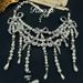 Ruoxi Medieval Vintage Fragrant Bow, Glass Pearl, Western High Grade French Antique Exaggerated Necklace_ipsvogv.com