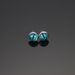 Devil's Eye Earstuds Men, Unique Glass Titanium Steel Earrings For Women, Cyberpunk, Green Eyes, Advanced Accessories,_ipsvogv.com