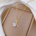 】 Cross 【 Love Zircon Light Luxury Charm Gorgeous Full Diamond Necklace Women's Versatile Clavicle Titanium Steel Chain 【 】_ipsvogv.com