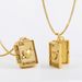 Hot Selling New Product Openable Necklace Retro Moon Love Photo Album Frame Necklace Stainless Steel Necklace_ipsvogv.com