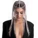 European And American Fashion Accessories Exaggerated Personality Fringed Headband Cross-border New Trend Rhinestone Headgear Women's Hair Chain_ipsvogv.com