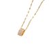 Korean version of Little Man Waist Necklace for Women's Titanium Steel Lock Bone Chain INS Fashion Person Personality_ipsvogv.com
