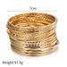 12 Piece Bracelet Set Cross Border Jewelry Bohemian Style Multi Layer Alloy Bracelet For Women_ipsvogv.com