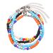 Bohemian Style Mixed Color Beaded Rice Bead Bracelet Anklet Bohemian Style Multi Layered Rice Bead Bracelet_ipsvogv.com