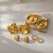 Women’s Jewelry Set Fashion INS Style New Stainless Steel Gold Plated Earrings Geometric Irregular Personality Exaggerated Large Earrings_ipsvogv.com