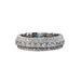 Women's Jewelry Ring, Exaggerated Luxury, Unisex Ring, Copper Plated Platinum Inlaid Zircon Jewelry_ipsvogv.com